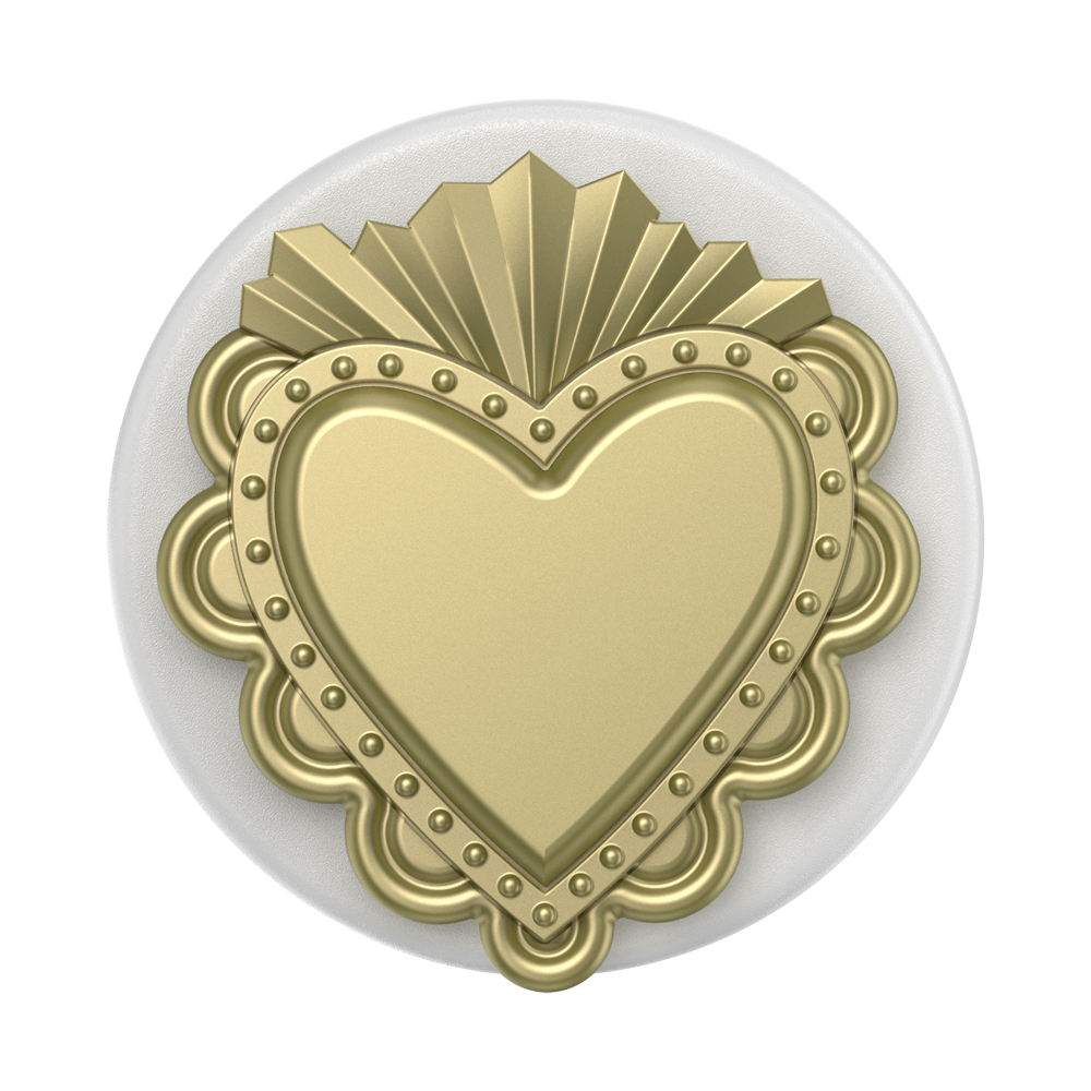 PopOut Sacred Heart Gold — MagSafe PopGrip - US 67225