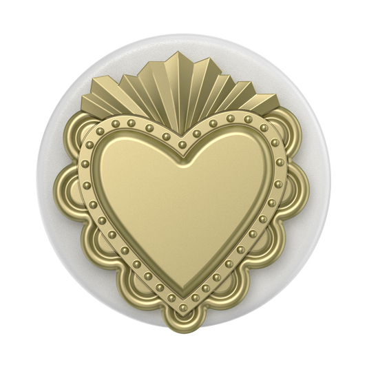 PopOut Sacred Heart Gold — MagSafe PopGrip - US 16465