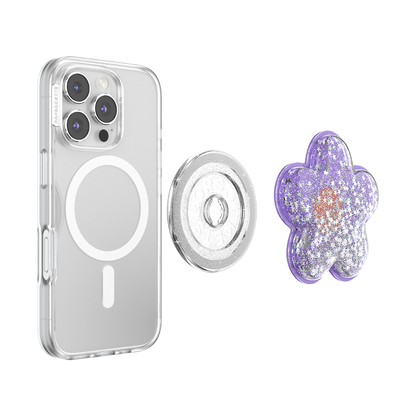 Tidepool Squishy Daisy Lavender — MagSafe PopGrip - US 09794