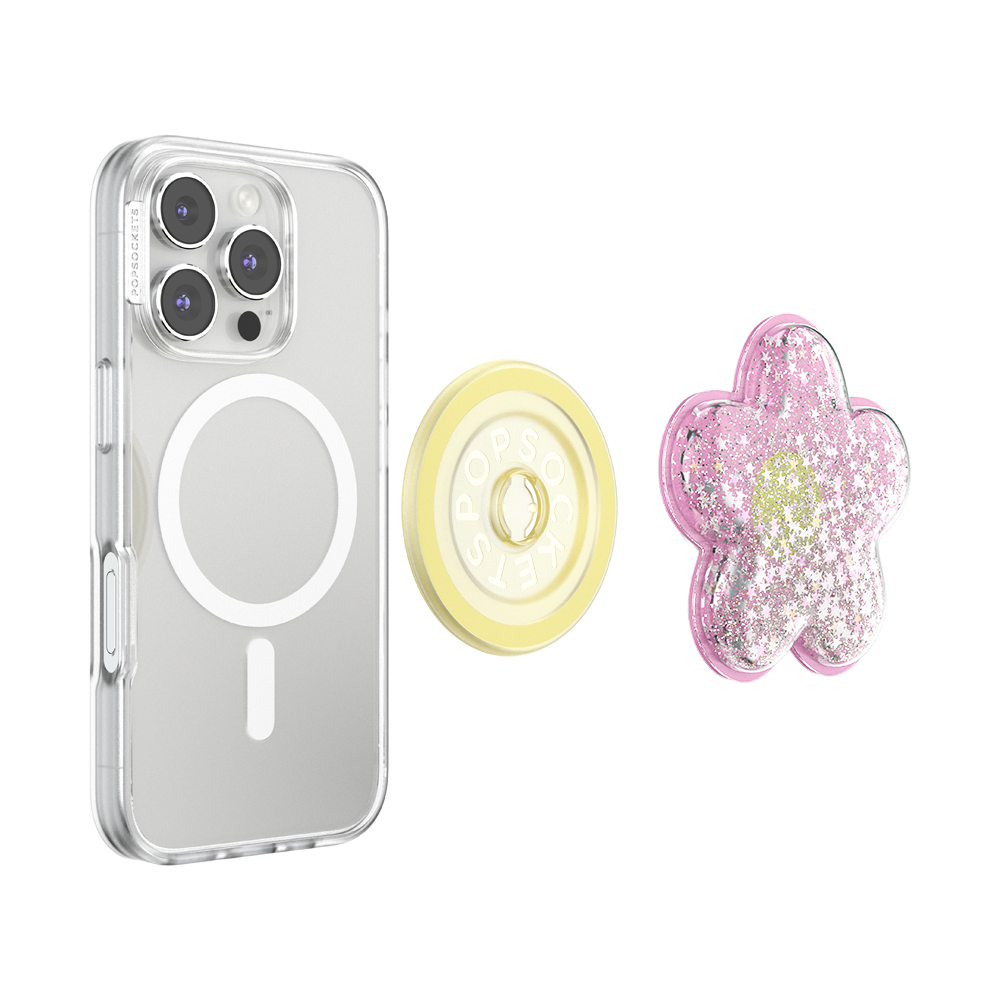 Tidepool Squishy Daisy Pink — MagSafe PopGrip - US 15593