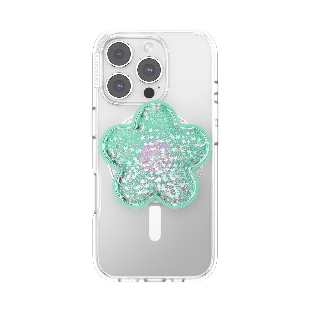 Tidepool Squishy Daisy Turquoise — MagSafe PopGrip - US 24925