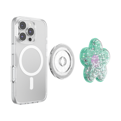 Tidepool Squishy Daisy Turquoise — MagSafe PopGrip - US 21902