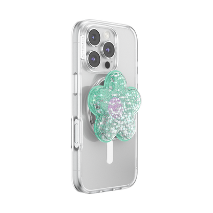 Tidepool Squishy Daisy Turquoise — MagSafe PopGrip - US 63334