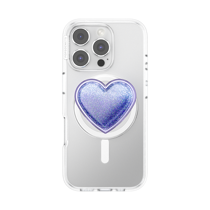 Tidepool Squishy Heart Lavender — MagSafe PopGrip - US 36701