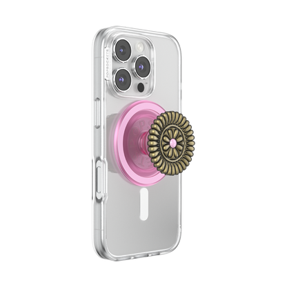 Enamel Stamped Pink — MagSafe PopGrip - US 21813