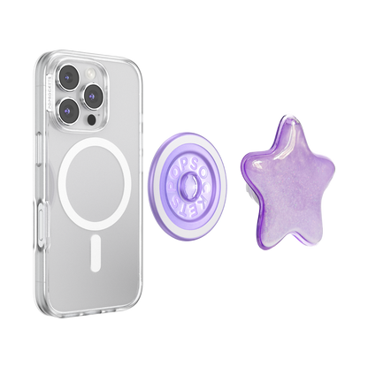 Tidepool Squishy Star Lavender Fog — MagSafe PopGrip - US 95192