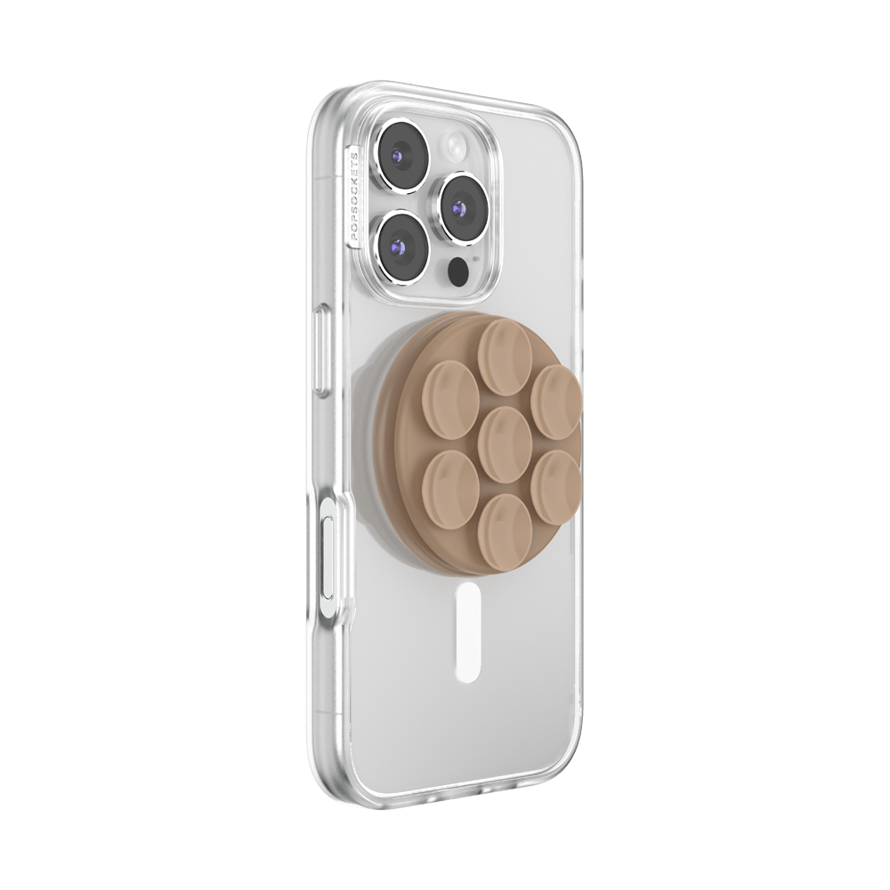 Latte— MagSafe Suck-Up Grip & Mount - US 47747
