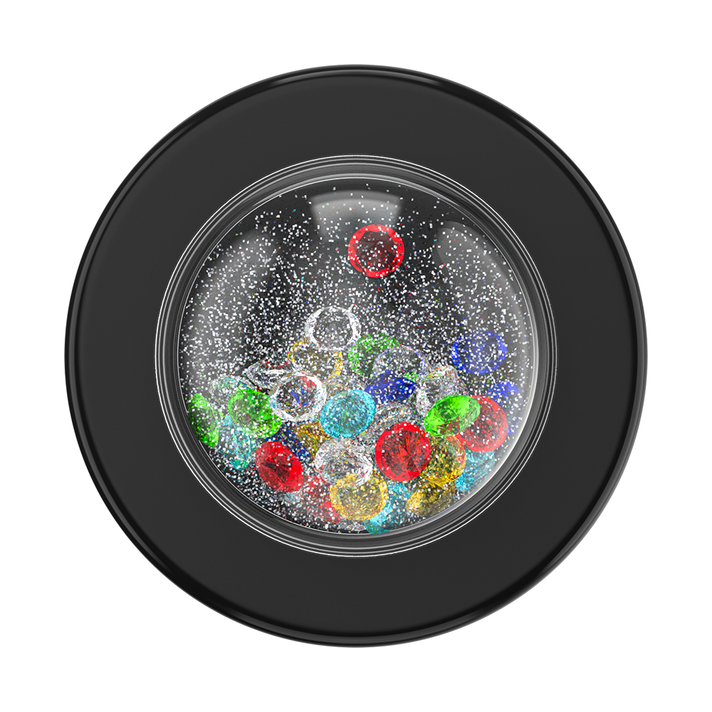 Tidepool Globe Rainbow Jackpot —  MagSafe PopGrip - US 95381