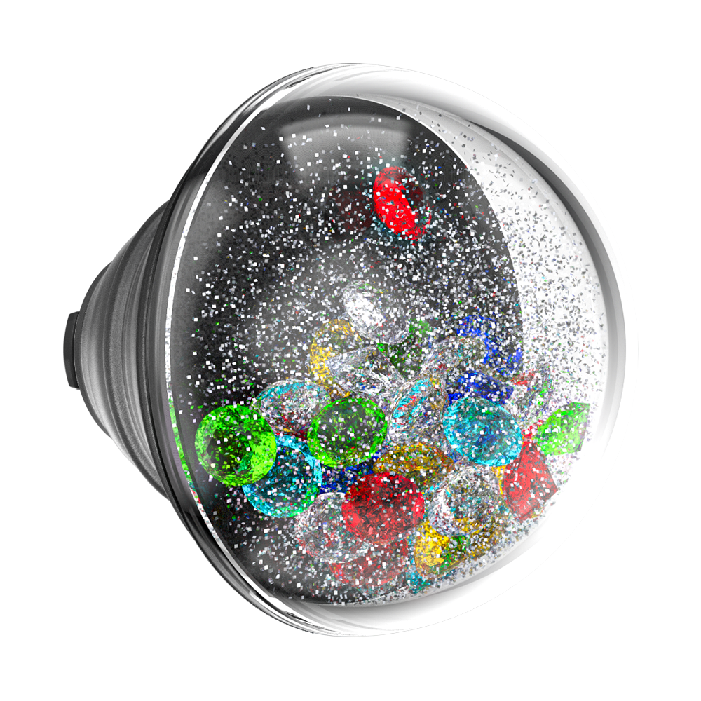 Tidepool Globe Rainbow Jackpot —  MagSafe PopGrip - US 65497