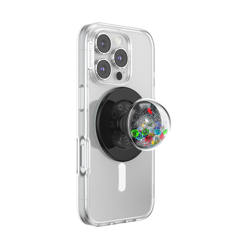 Tidepool Globe Rainbow Jackpot —  MagSafe PopGrip - US 95381