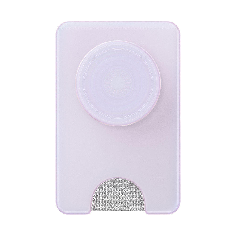 Opalescent White — MagSafe Kick-Out PopWallet+ & Stand - US 51346