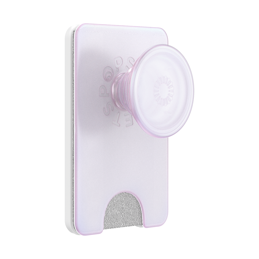 Opalescent White — MagSafe Kick-Out PopWallet+ & Stand - US 08648