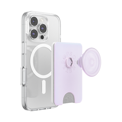 Opalescent White — MagSafe Kick-Out PopWallet+ & Stand - US 38980