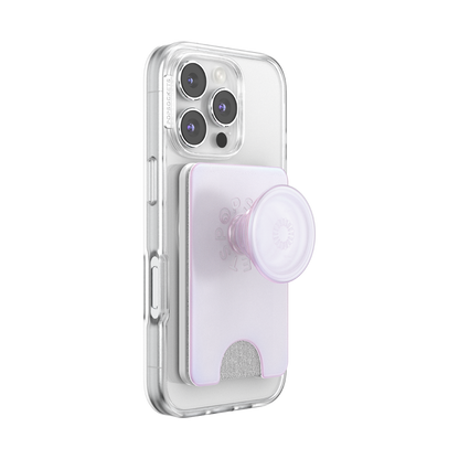 Opalescent White — MagSafe Kick-Out PopWallet+ & Stand - US 08648