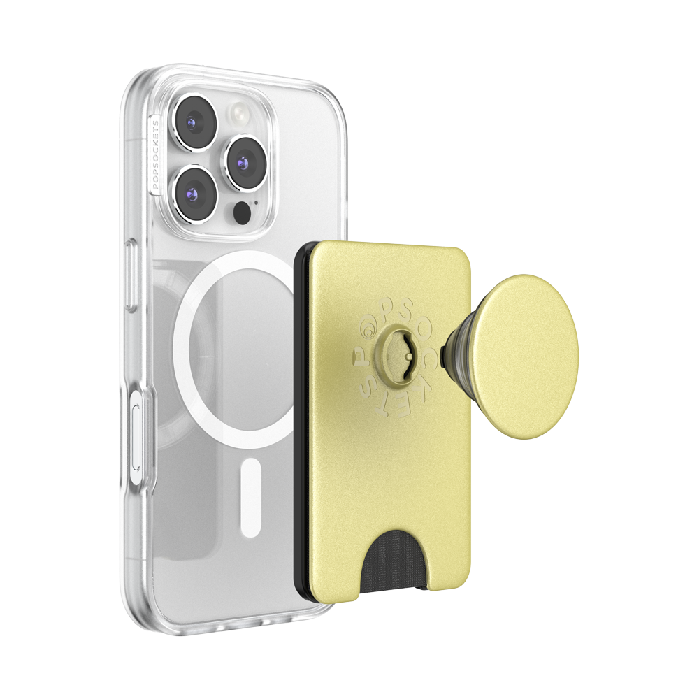 Painted Gold — MagSafe Kick-Out PopWallet+ & Stand - US 45468