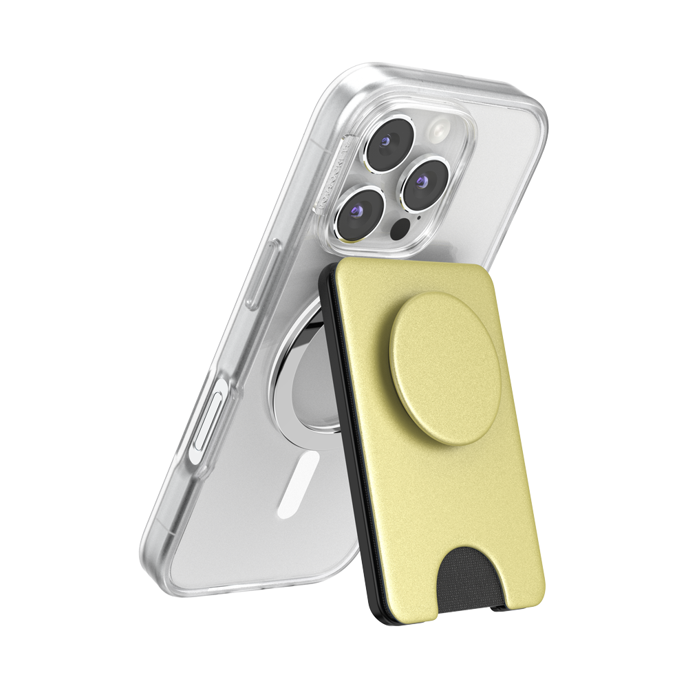 Painted Gold — MagSafe Kick-Out PopWallet+ & Stand - US 89176