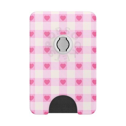 Blush Gingham — MagSafe PopWallet+ - US 06425