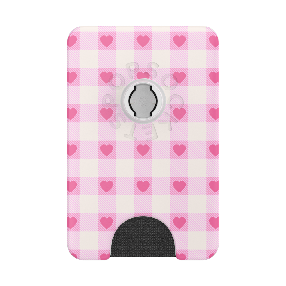 Blush Gingham — MagSafe PopWallet+ - US 09004