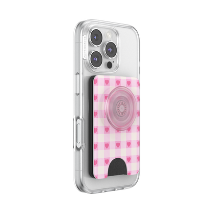 Blush Gingham — MagSafe PopWallet+ - US 09004