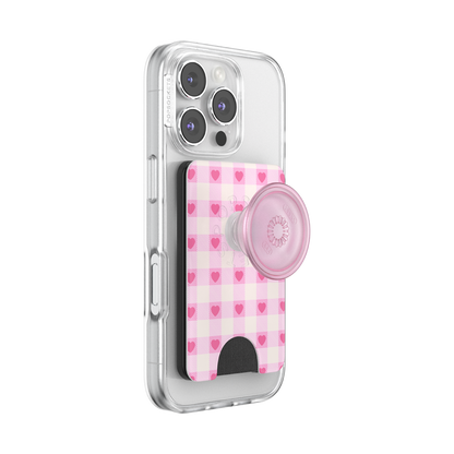 Blush Gingham — MagSafe PopWallet+ - US 16494