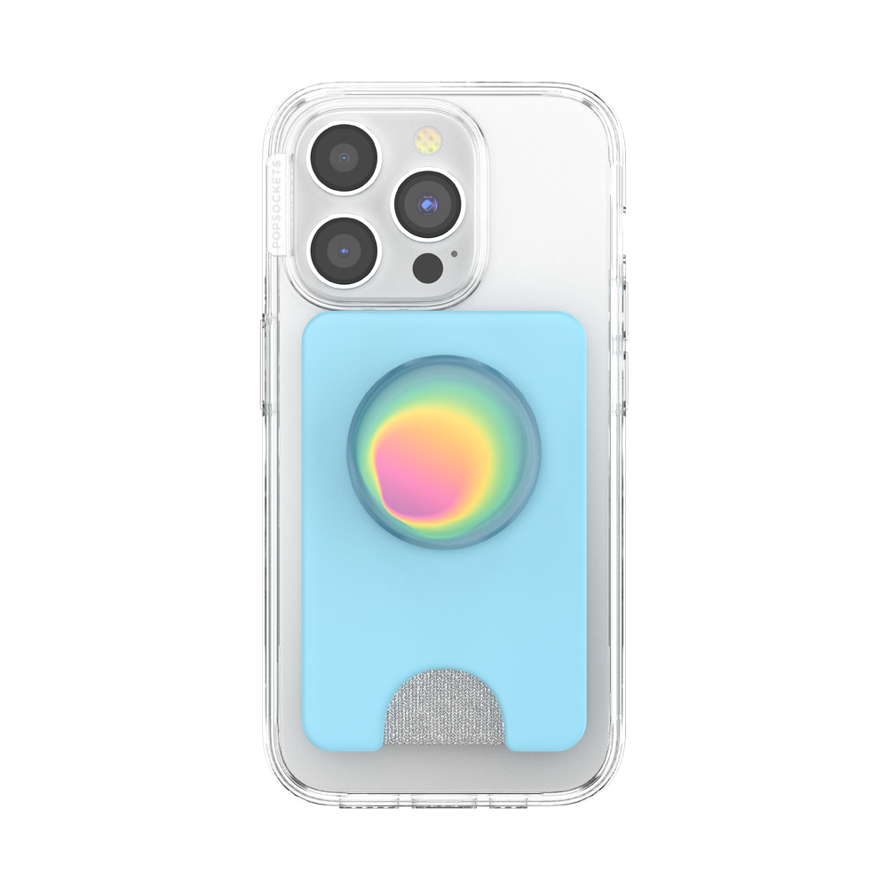 Butterfly Pea Blue Boca Aura — MagSafe PopWallet+ - US 65179