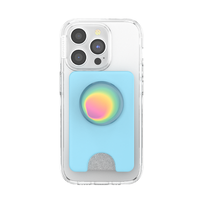 Butterfly Pea Blue Boca Aura — MagSafe PopWallet+ - US 28142