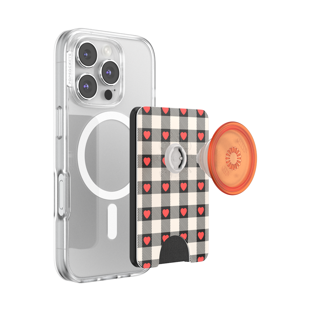 Heartbreaker Gingham — MagSafe PopWallet+ - US 93536