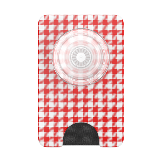 Red Gingham — MagSafe PopWallet+ - US 04765