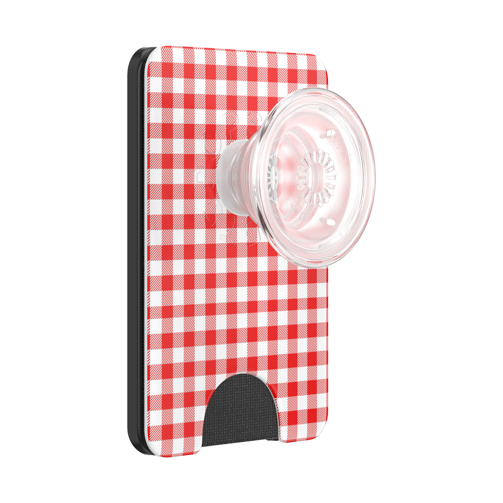 Red Gingham — MagSafe PopWallet+ - US 04765