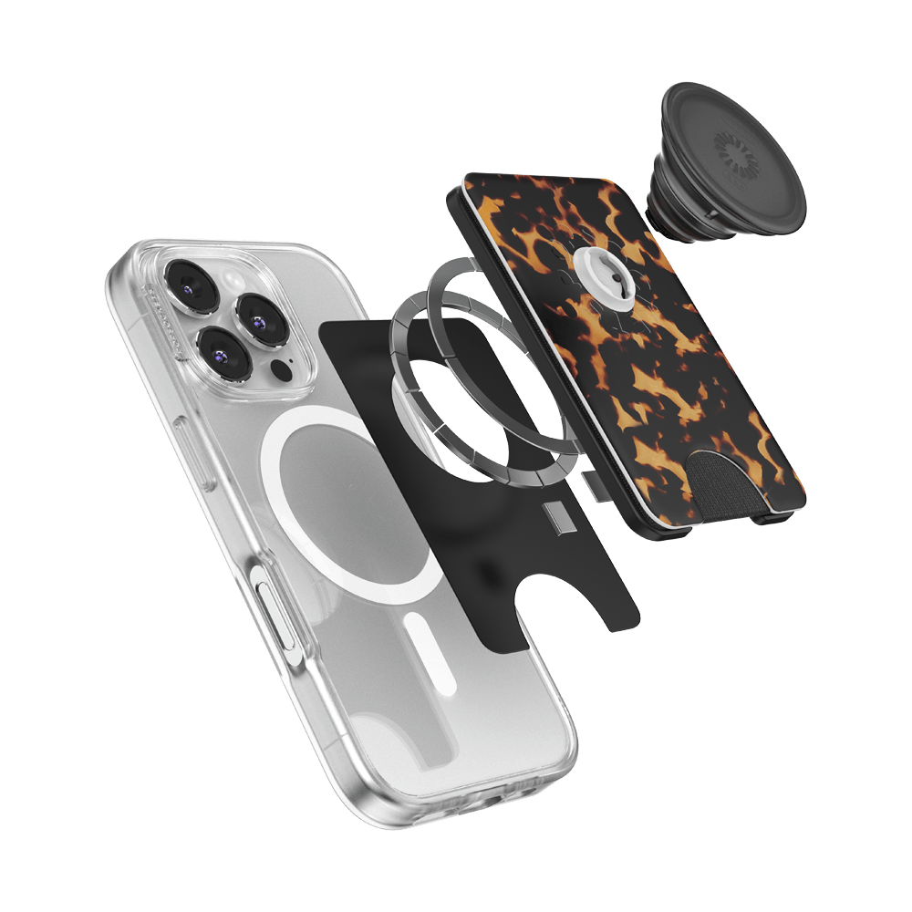 Tortoiseshell — MagSafe PopWallet+ - US 92386