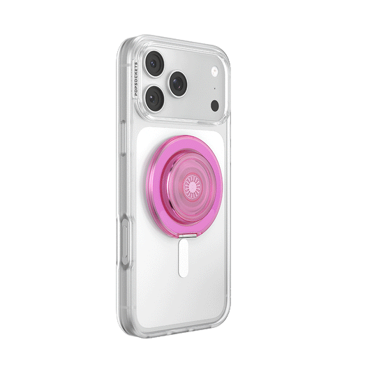 Translucent Baby Pink — MagSafe Kick-Out Grip & Stand - US 08243
