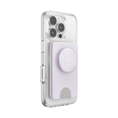 Opalescent White — MagSafe Kick-Out PopWallet+ & Stand - US 38980