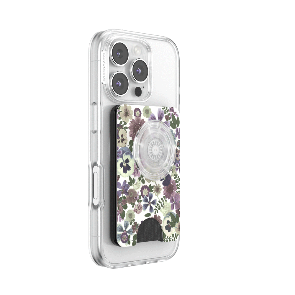 Pressed Flower — MagSafe Kick-Out PopWallet+ & Stand - US 23752