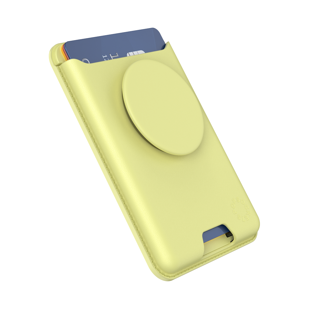 Butter Yellow — Softgoods MagSafe PopWallet+ - US 05585