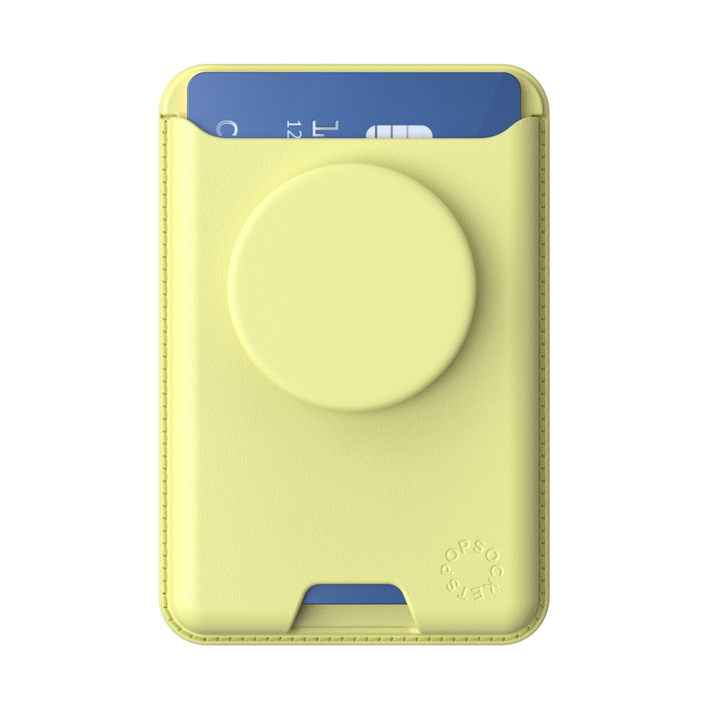 Butter Yellow — Softgoods MagSafe PopWallet+ - US 23293