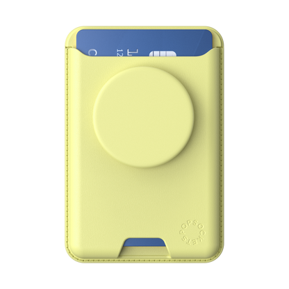 Butter Yellow — Softgoods MagSafe PopWallet+ - US 50051