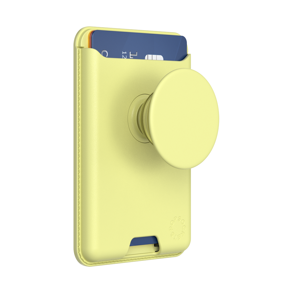 Butter Yellow — Softgoods MagSafe PopWallet+ - US 56719
