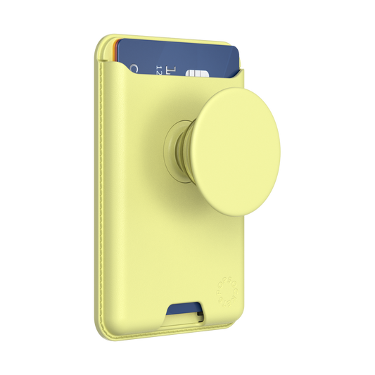 Butter Yellow — Softgoods MagSafe PopWallet+ - US 50051