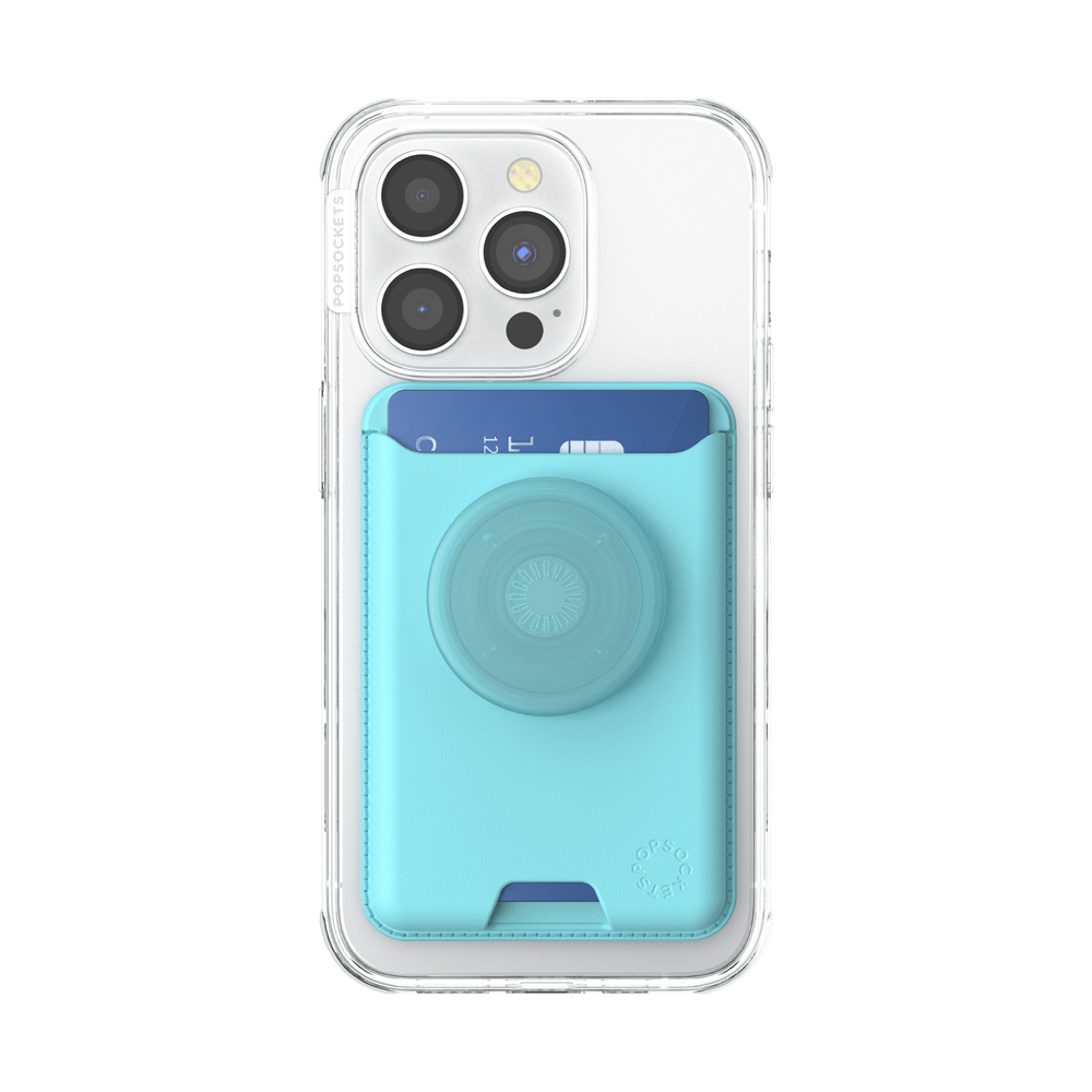 Butterfly Pea Blue — Softgoods MagSafe PopWallet+ - US 09704