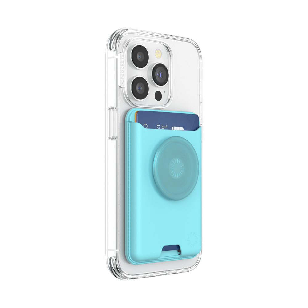 Butterfly Pea Blue — Softgoods MagSafe PopWallet+ - US 58694