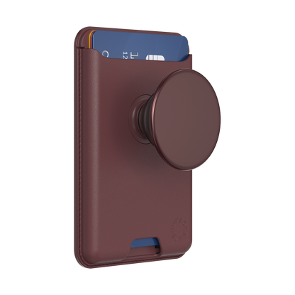 Aluminum Oxblood — Softgoods MagSafe PopWallet+ - US 26782