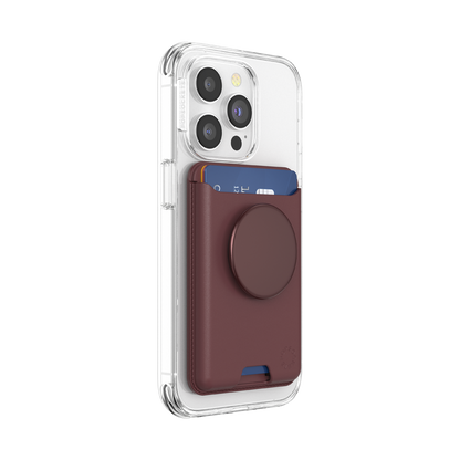 Aluminum Oxblood — Softgoods MagSafe PopWallet+ - US 26782