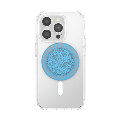 Crackle Denali Printed Orange Zest — MagSafe PopGrip - US 53833