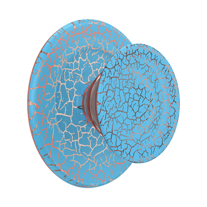 Crackle Denali Printed Orange Zest — MagSafe PopGrip - US 53833