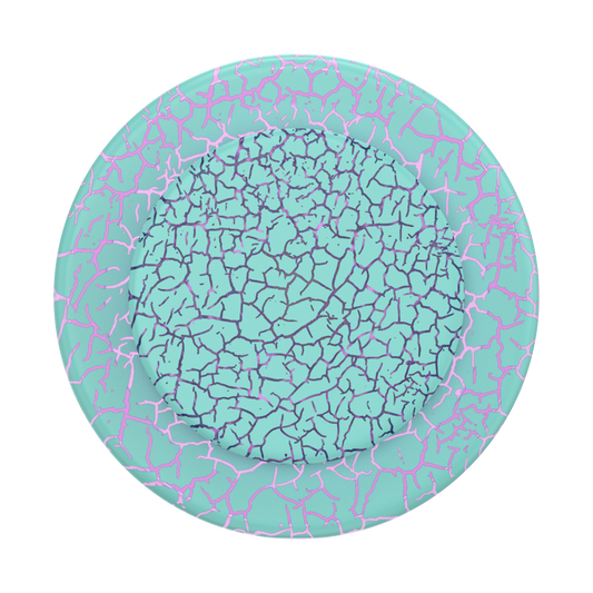 Crackle Reef Printed Sugar Plum — MagSafe PopGrip - US 55146