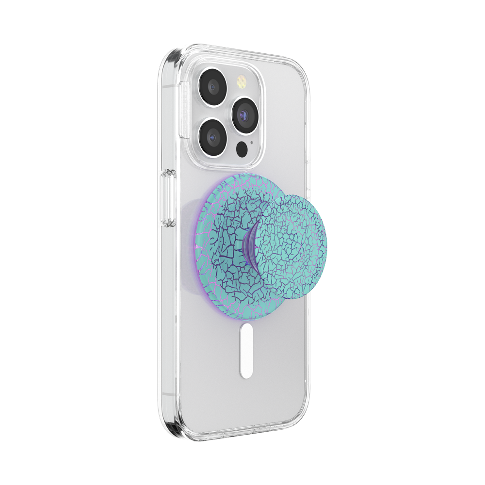 Crackle Reef Printed Sugar Plum — MagSafe PopGrip - US 55146