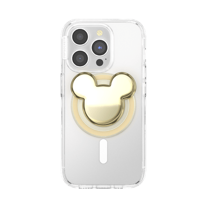 Enamel Gold Mickey Head — MagSafe PopGrip - US 91214