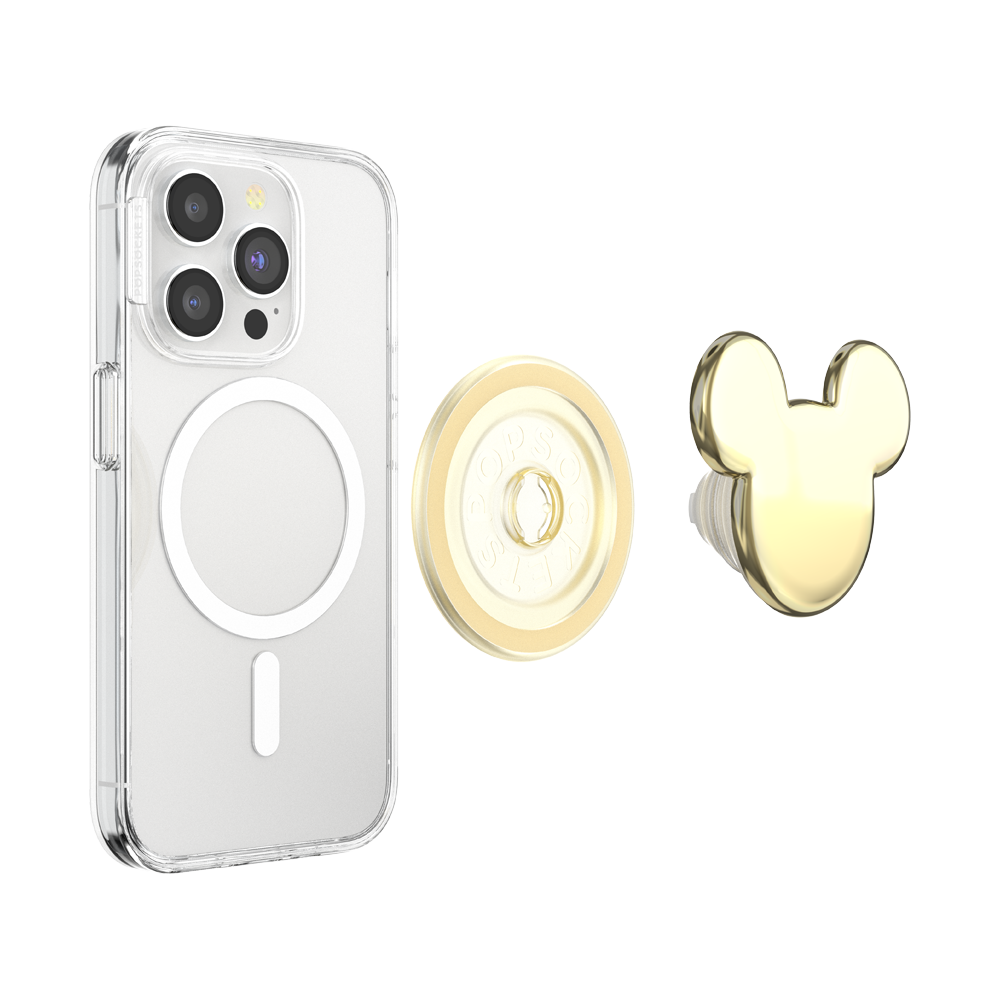 Enamel Gold Mickey Head — MagSafe PopGrip - US 67666