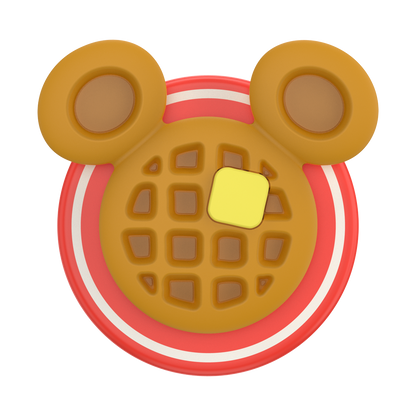 PopOut Mickey Waffle — MagSafe PopGrip - US 97217