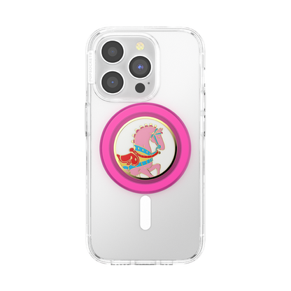 Enamel Carousel Pony — MagSafe PopGrip - US 40885